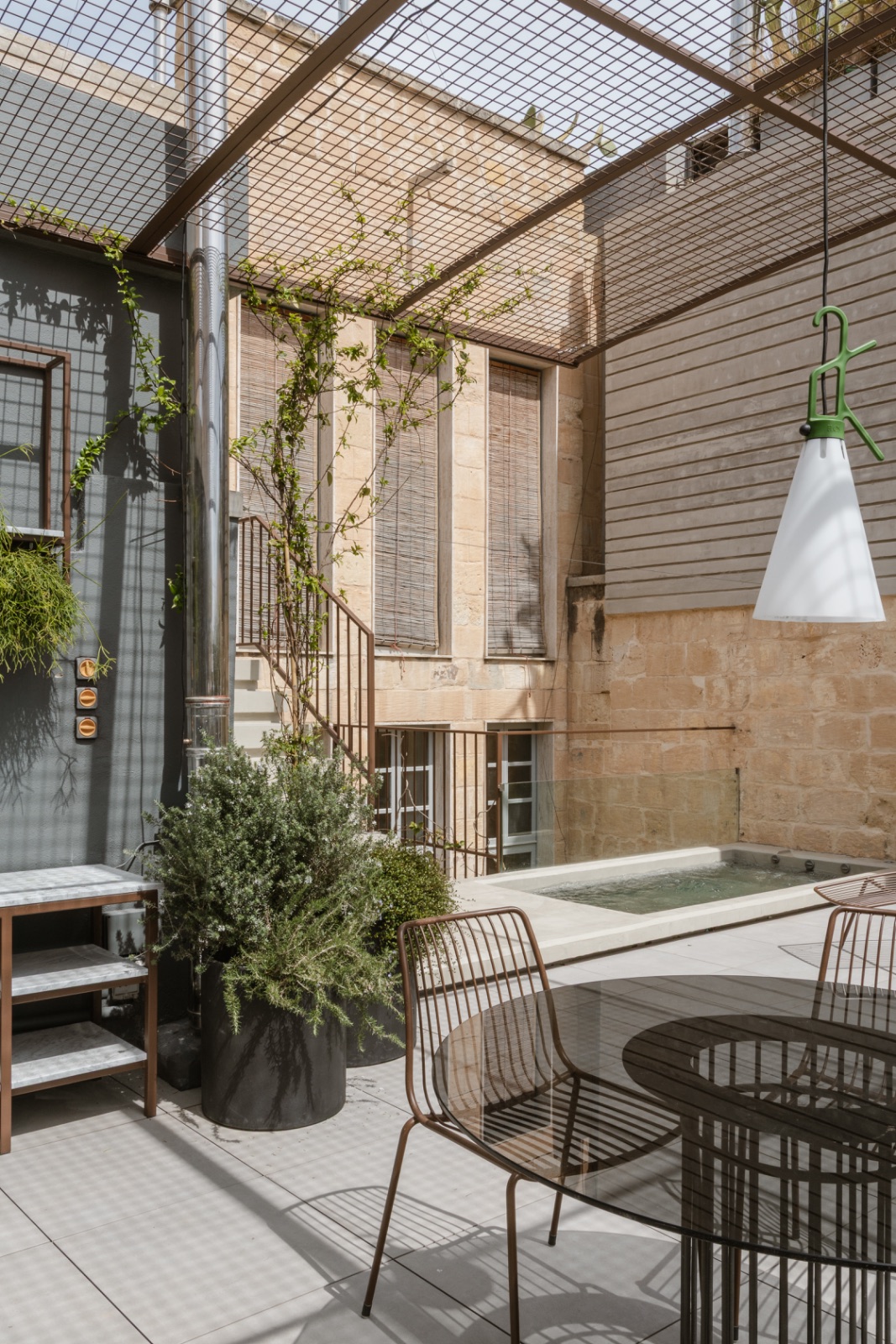 Doma and Retro Pad — the townhouse and the maisonette below